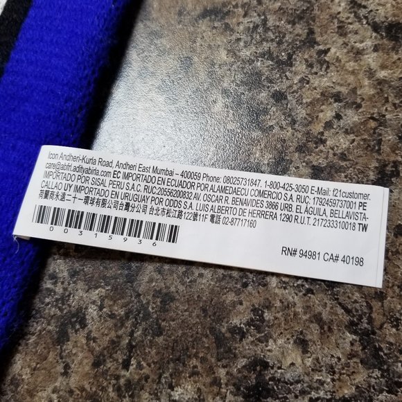 *5/35* Forever 21 USA Nasa Scarf - Picture 4 of 6